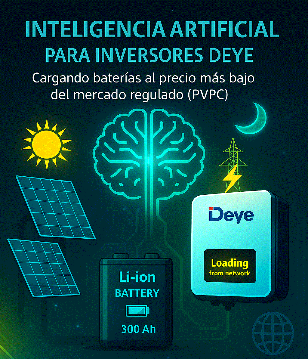 IA para inversores DEYE en funcionamiento